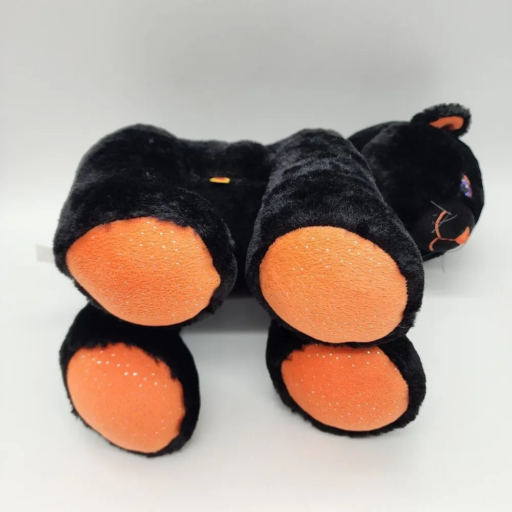 Build A Bear Lucky Black Cat Plush 12